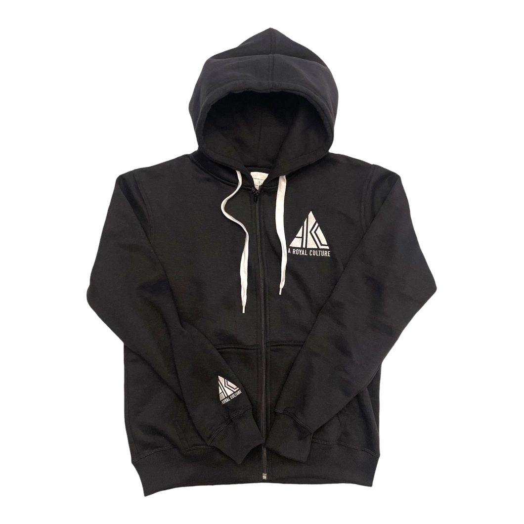 Premium Full Zip Logo Hoodie